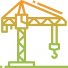 Продажу башенных кранов до 80 тонн